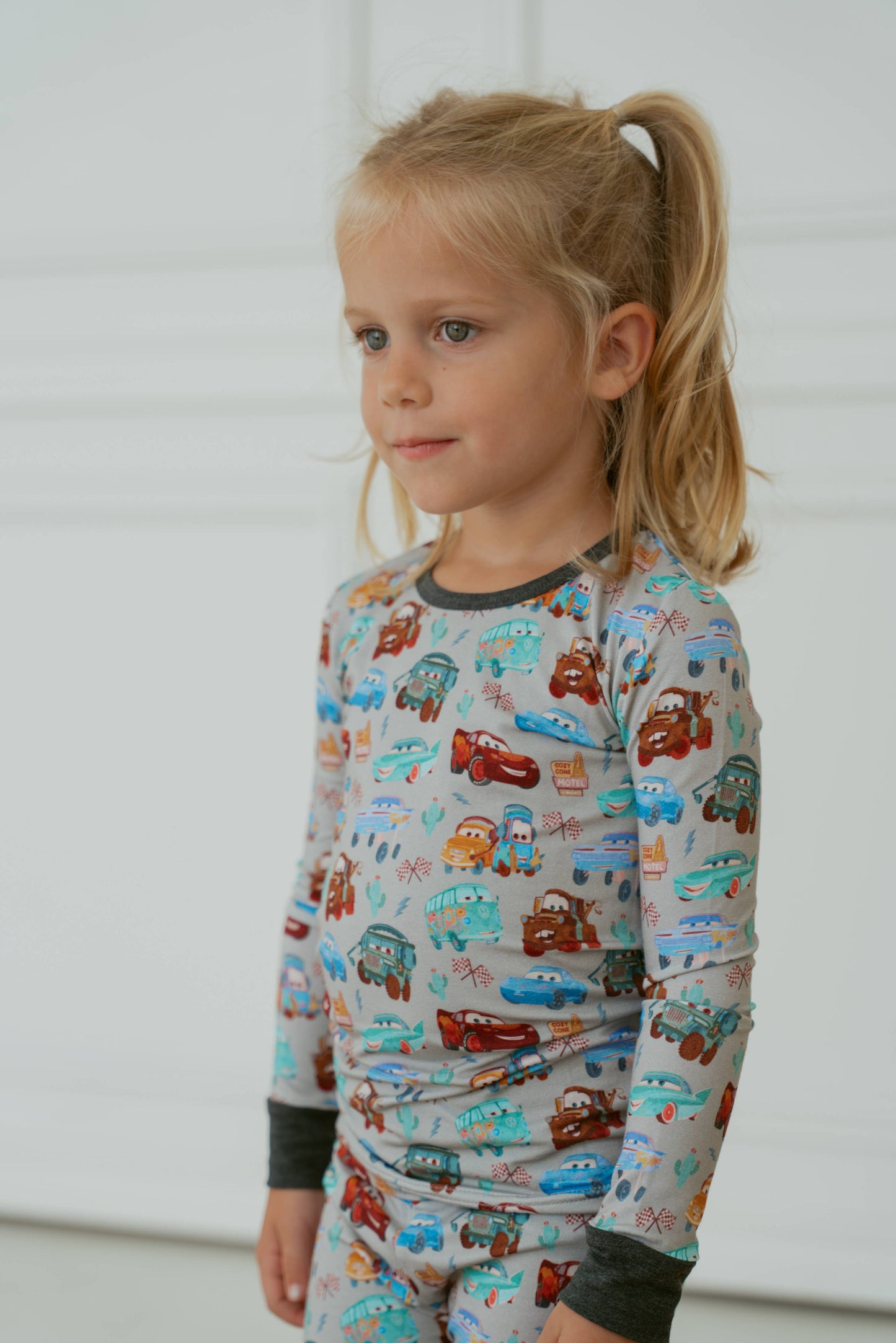 Ellie Sue - Cars Bamboo Pajama Set